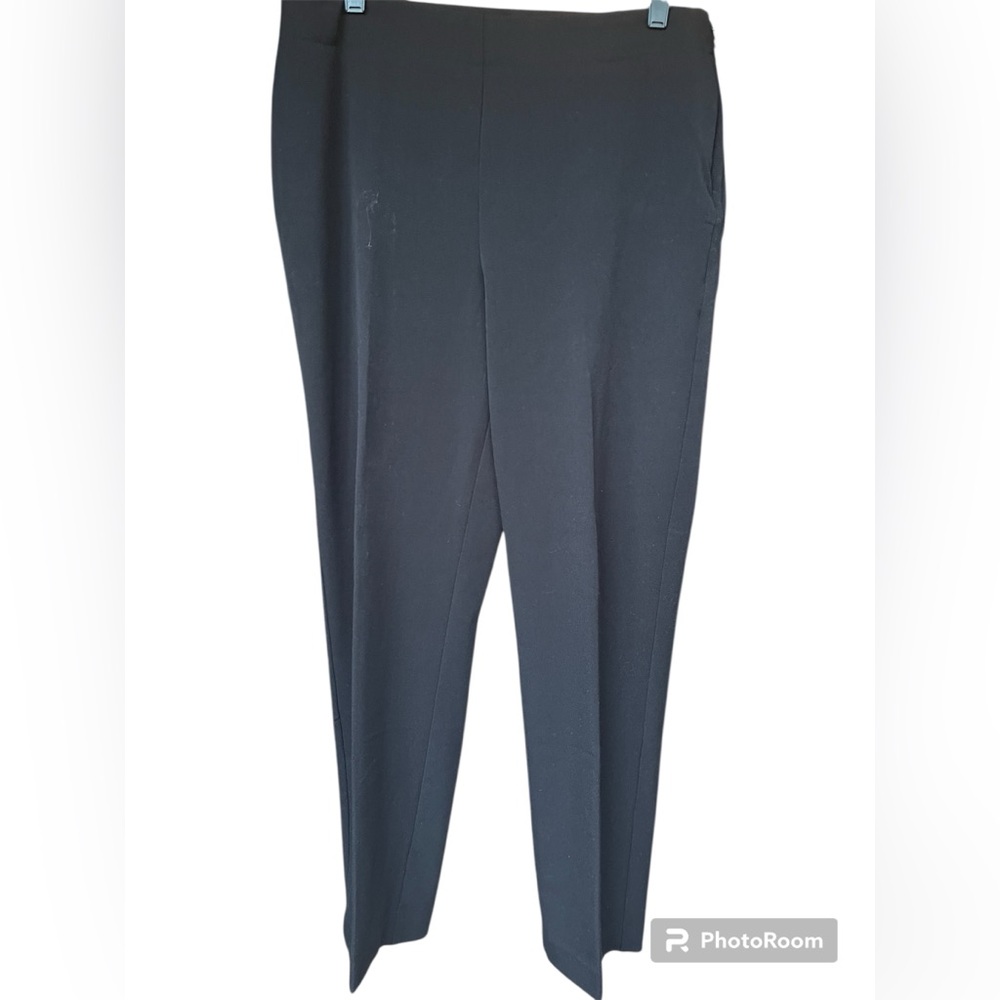 Chico’s women’s black pull on pants size 1 petite short size 8